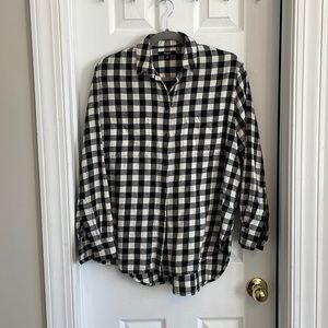 Madewell Flannel Top